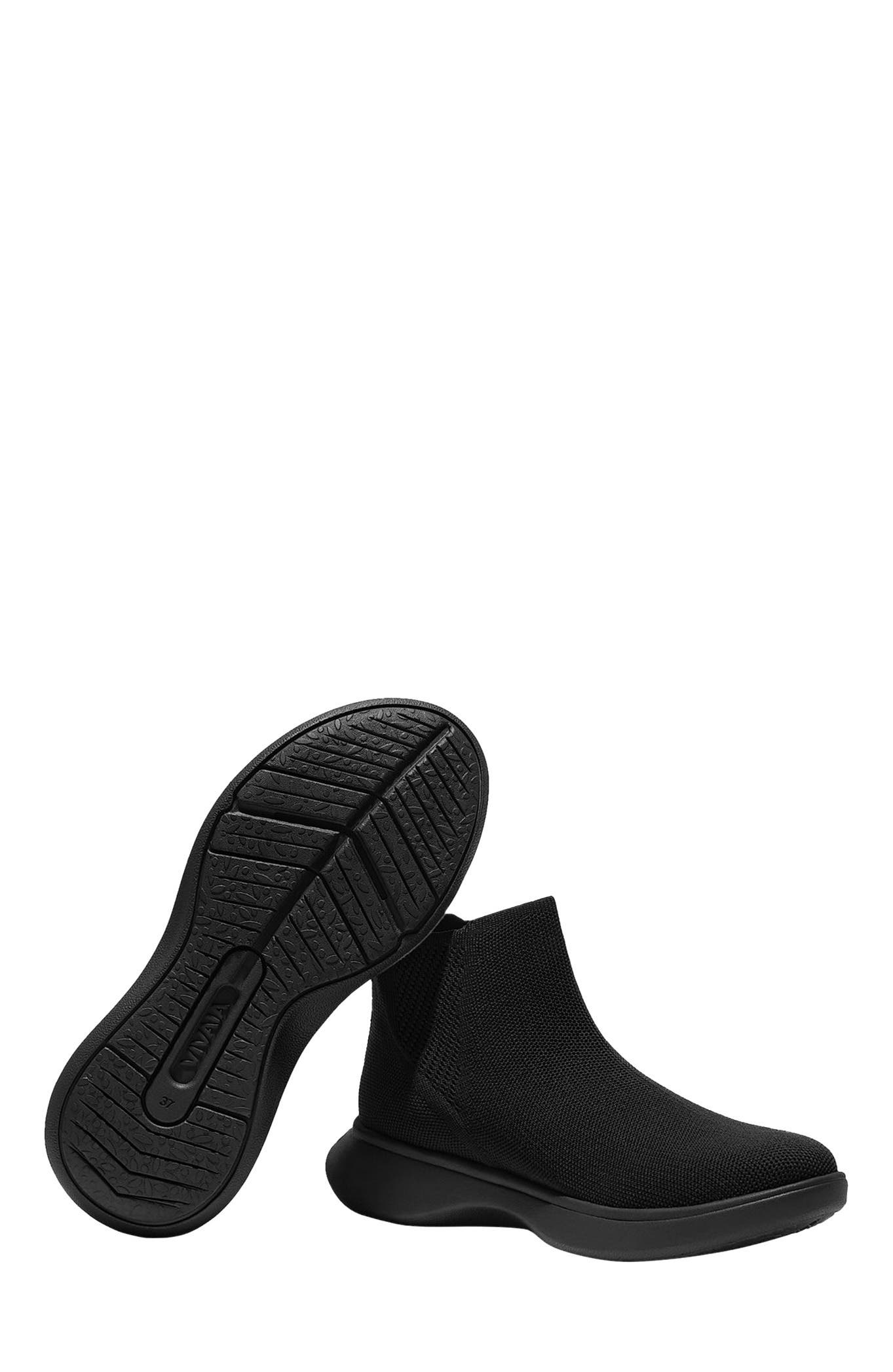 VIVAIA Water-Repellent Sneaker Boot Sliders, Alternate, color, Solid Black