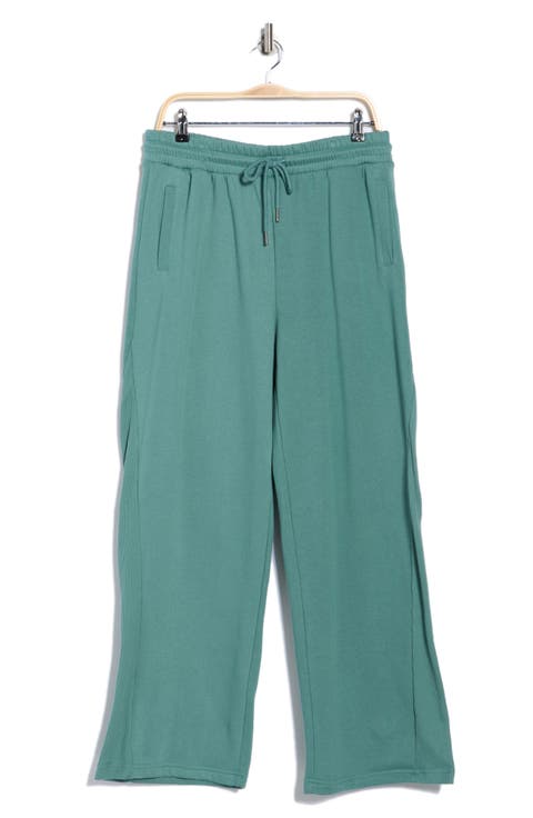 Pocket Fleece Wide Leg Pants