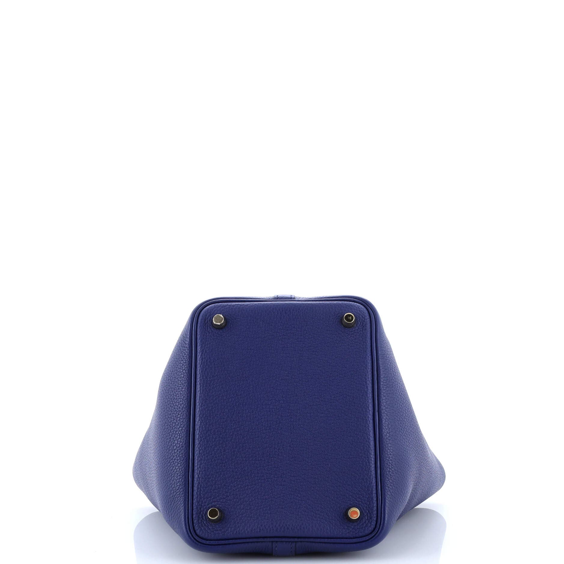 Pre-Owned Hermes Picotin Lock Bag Maurice PM, Alternate, color, Bleu Saphir