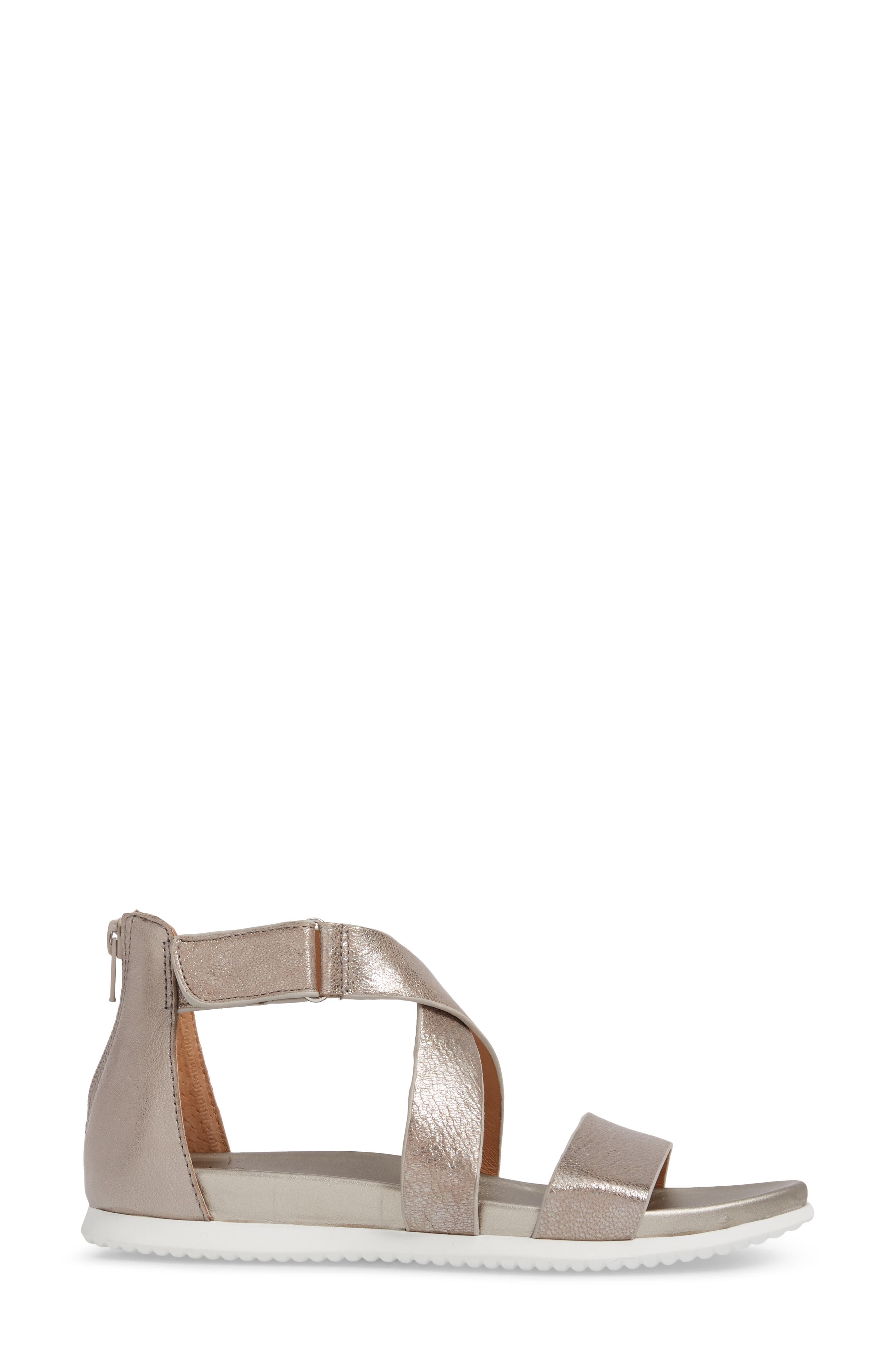 Fiora Sandal, Alternate, color, ANTHRACITE LEATHER