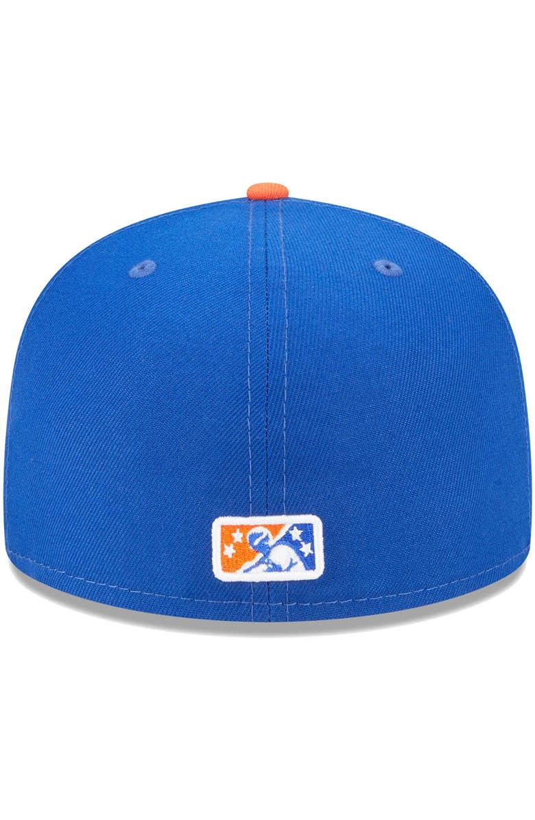 New Era Men's New Era Blue Aberdeen IronBirds Theme Nights Aberdeen Steamed Crabs  59FIFTY Fitted Hat, Alternate, color, 