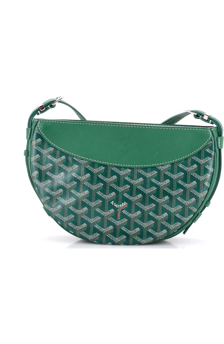 81036096 Hirondelle Shoulder Bag Coated Canvas and Leather, Main, color,