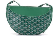 Pre-Owned Goyard Hirondelle Shoulder Bag Coated Canvas and Leather