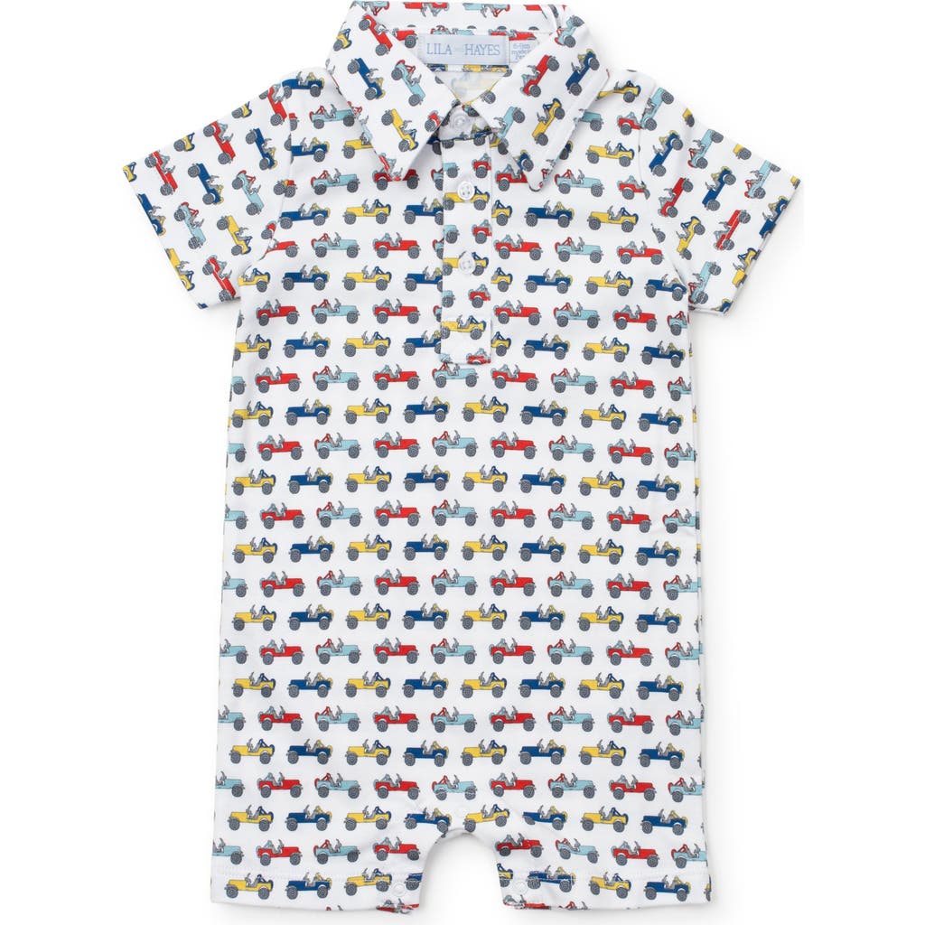 Shop Lila And Hayes Tripp Boys' Polo Shortall In Cruisin Jeeps