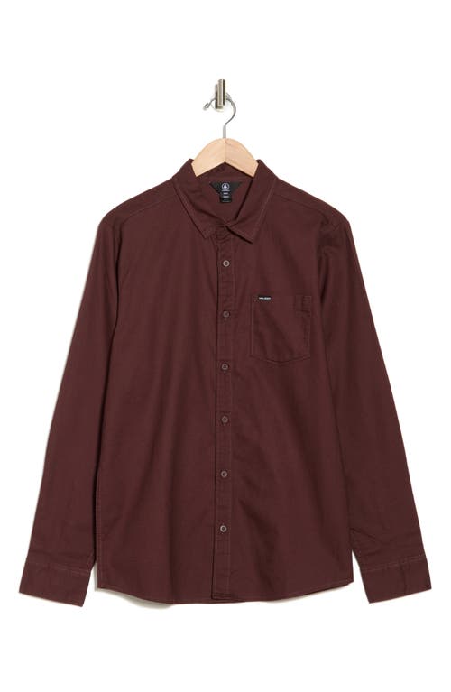 Volcom Orion Button-up Shirt In Pumice