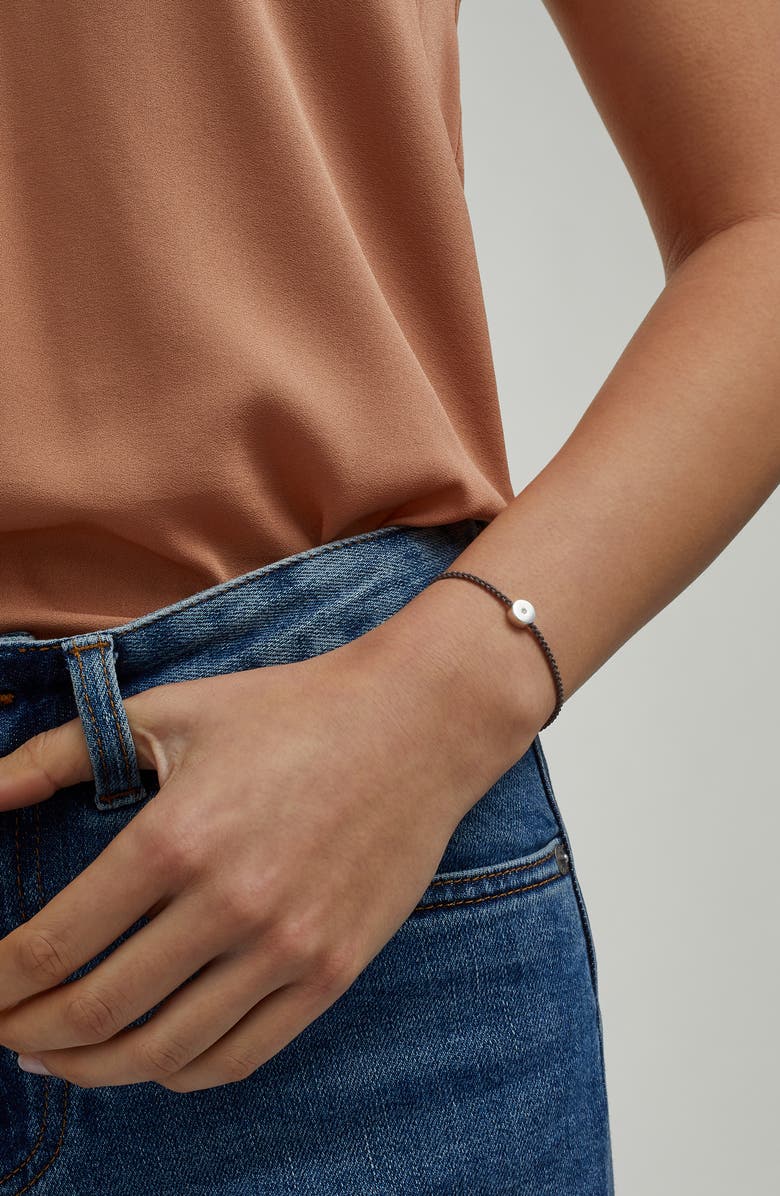 Monica Vinader Linear Solo Diamond Friendship Bracelet, Alternate, color,