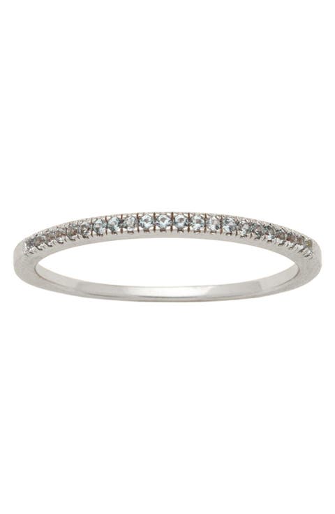 Birthstone Stacking Ring