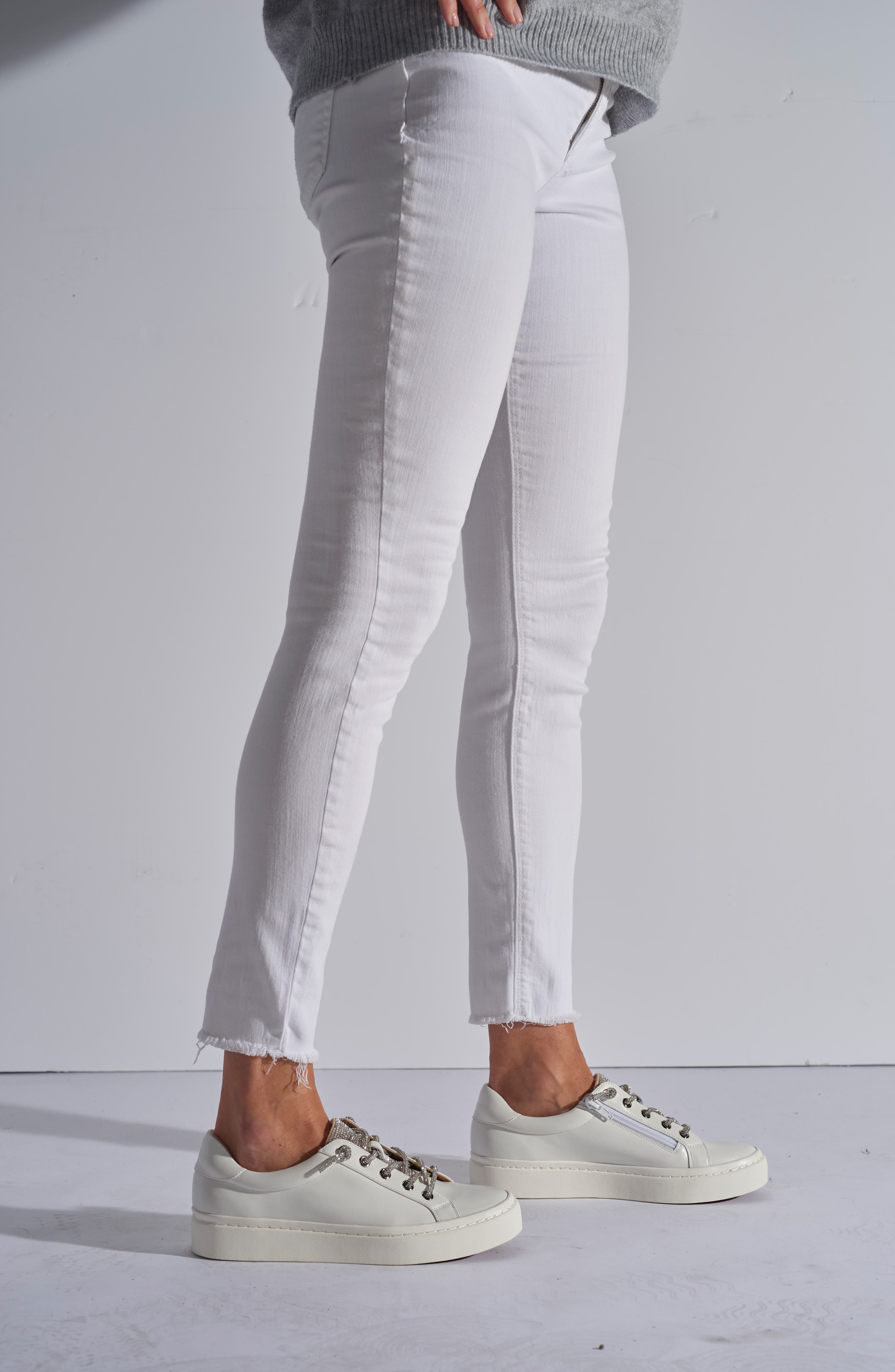 VANELi Yasin Sneaker, Alternate, color, White