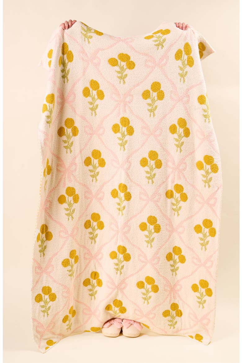 Cozy Dream Luxe Blanket, Alternate, color, MARIGOLD LN PINK