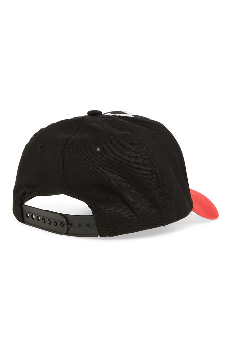 Kids' Hot Wheels® Snapback Baseball Cap, Alternate, color, RED BLACK