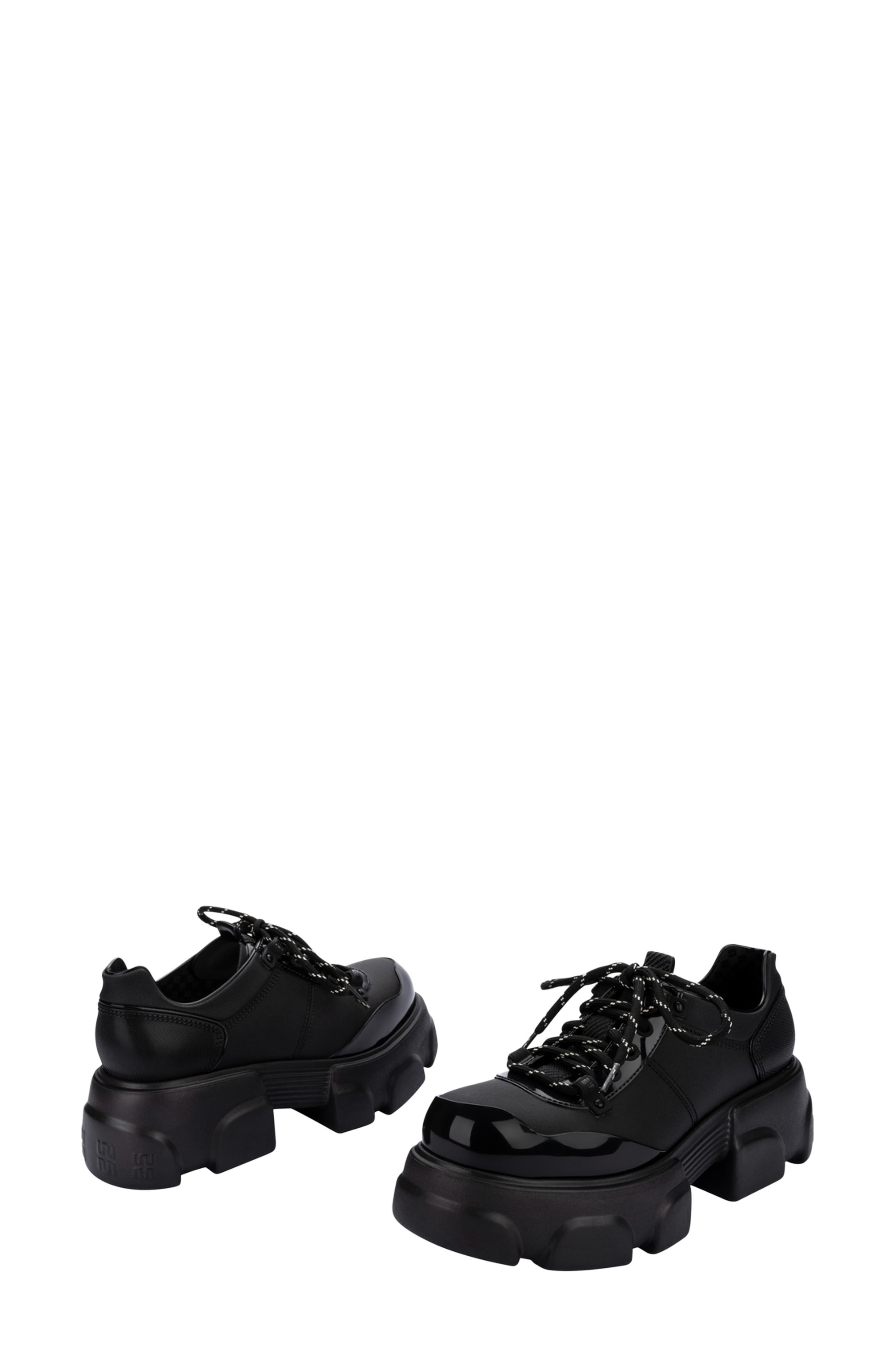Camp Platform Sneaker, Alternate, color, BLACK