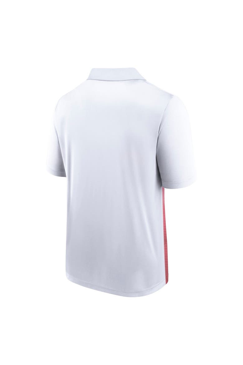 Men's Fanatics White Cincinnati Reds Iconic Parameter Sublimated Polo, Alternate, color, White