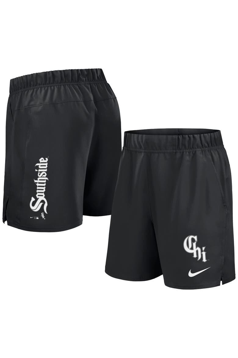 Men's Nike Black Chicago White Sox 2024 City Connect Woven Victory Performance Shorts, Main, color, Black