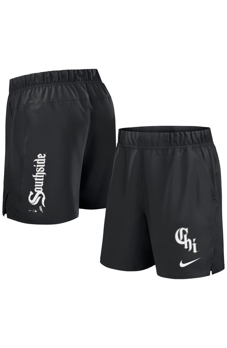 Nike Men's Nike Black Chicago White Sox 2024 City Connect Woven Victory Performance Shorts, Main, color,