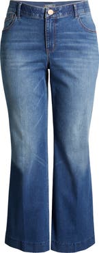Wit & Wisdom 'Ab'Solution High Waist Wide Leg Jeans