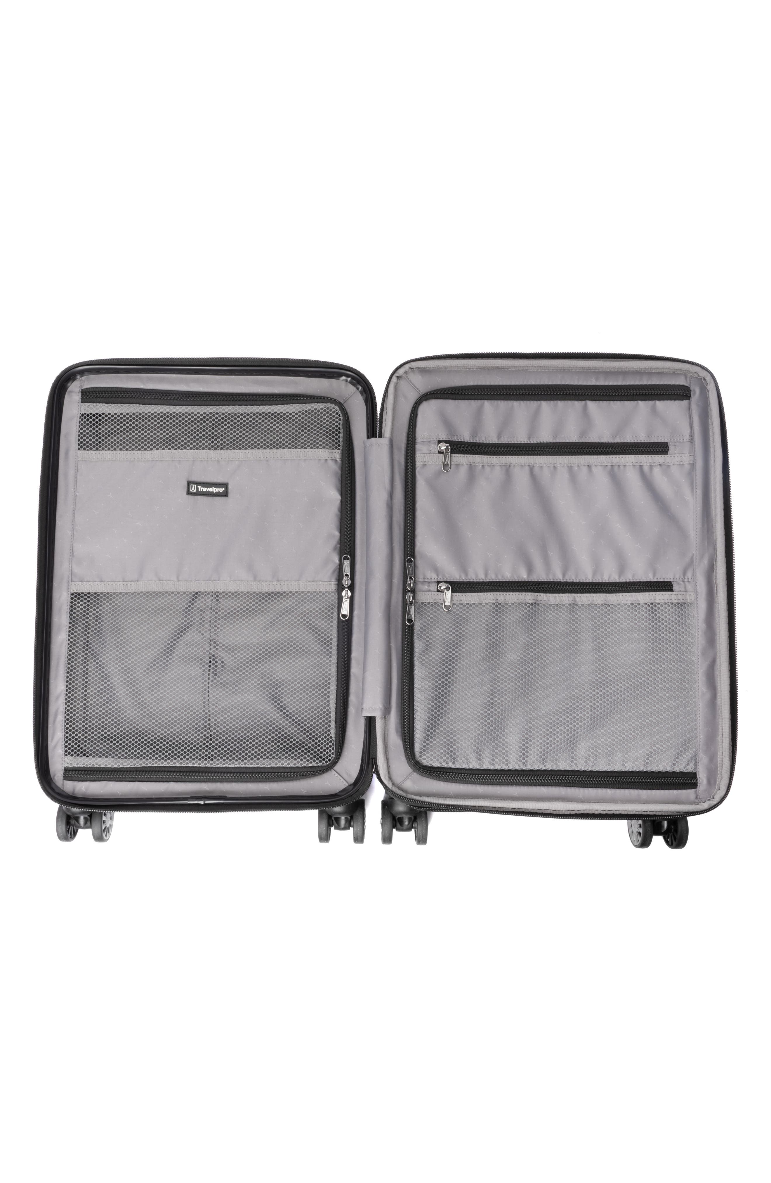 TRAVELPRO Rollmaster Lite 2 20-Inch Expandable Carry-On Luggage, Alternate, color, Grey Carbon Fiber