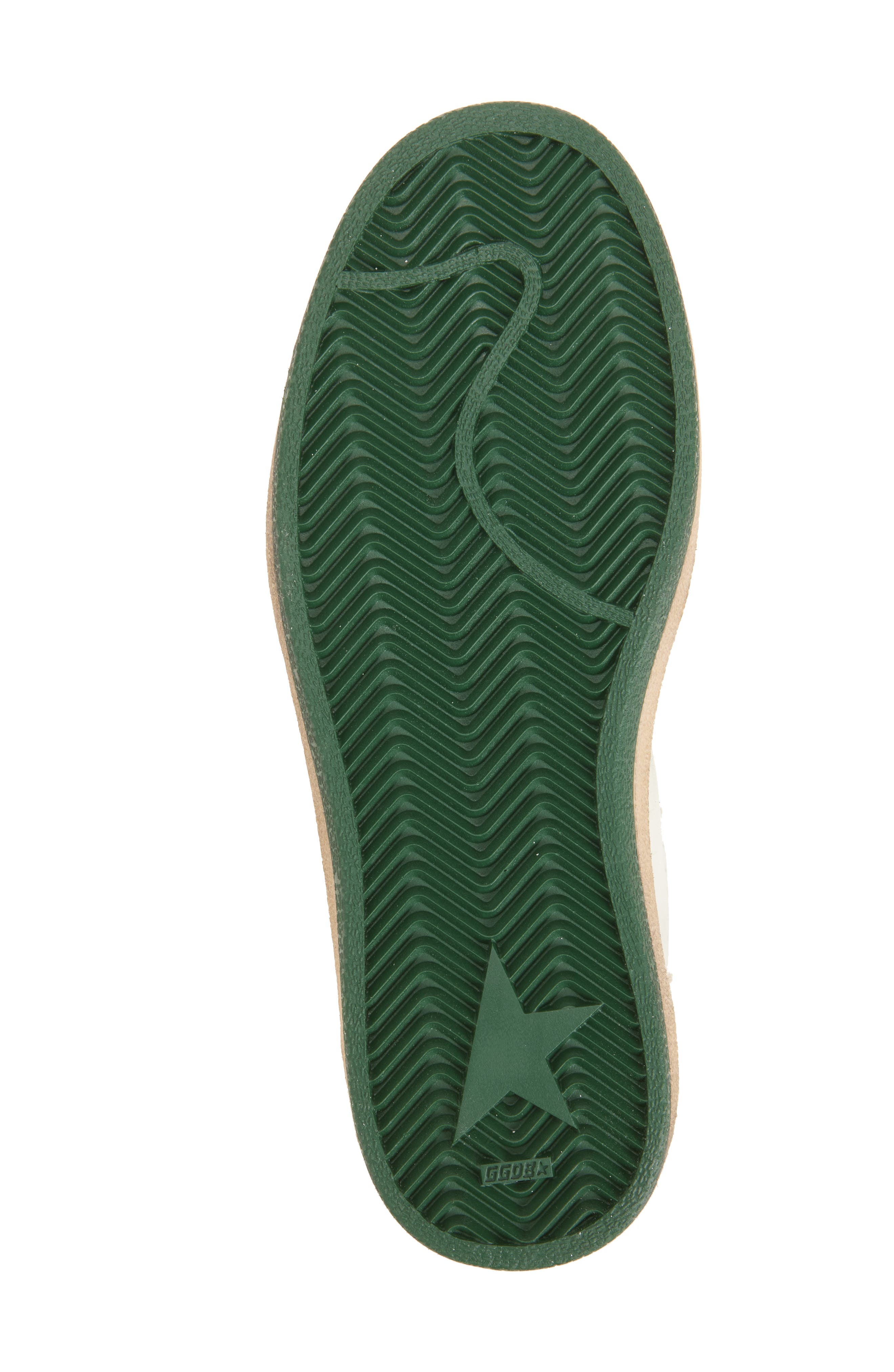 Golden Goose Ball Star Sneaker, Alternate, color, White/ Green