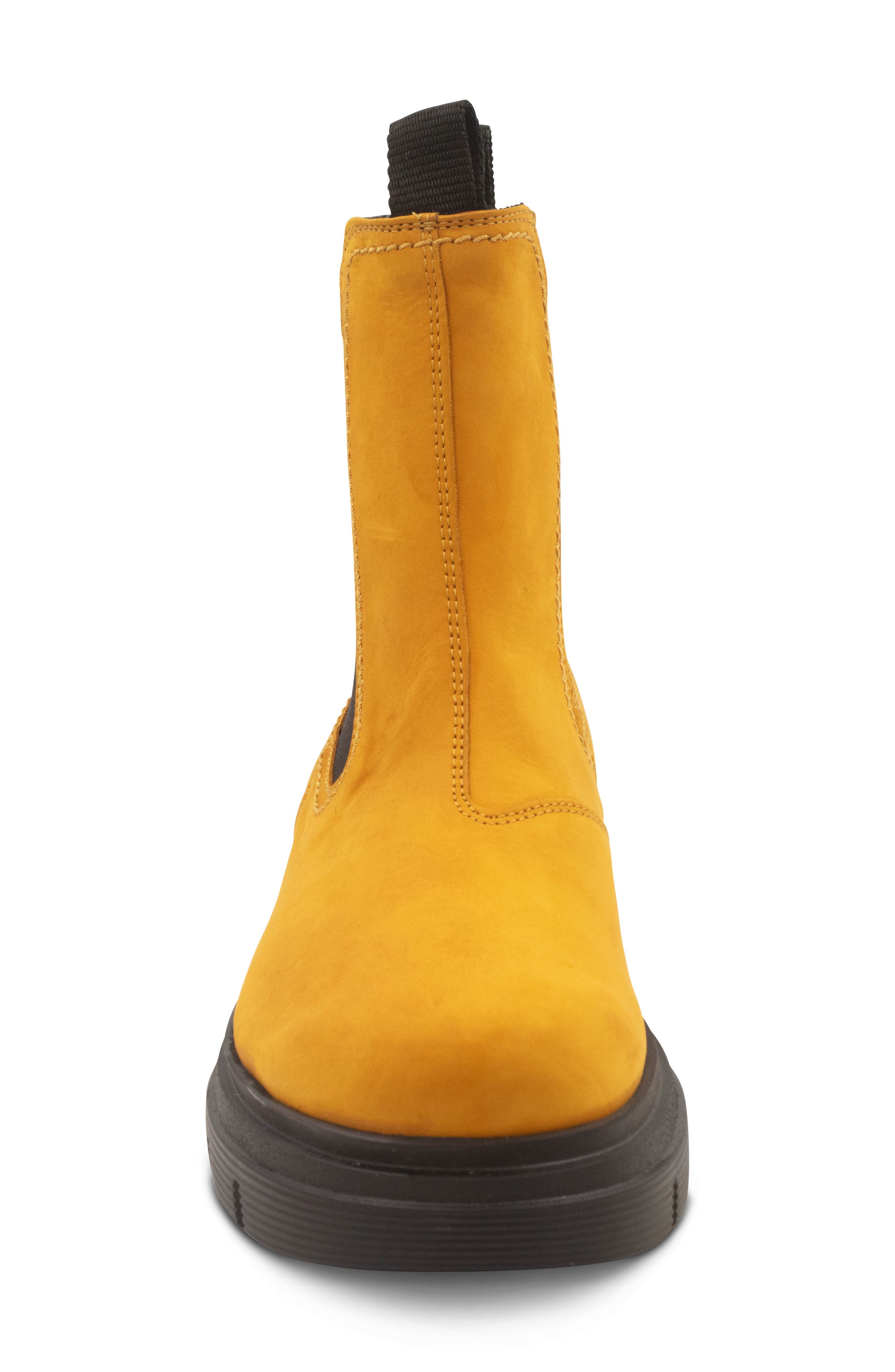 Junior Chelsea Boot, Alternate, color, CURRY NUBUK