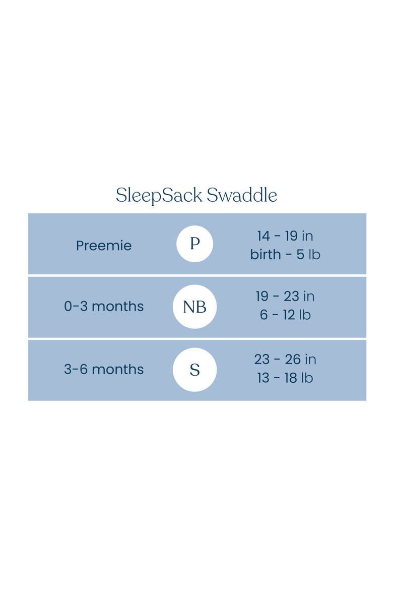 100% Cotton 1.5 TOG Sleepsack Swaddle, 3-Way Adjustable Wearable Blanket, Alternate, color, Clouds