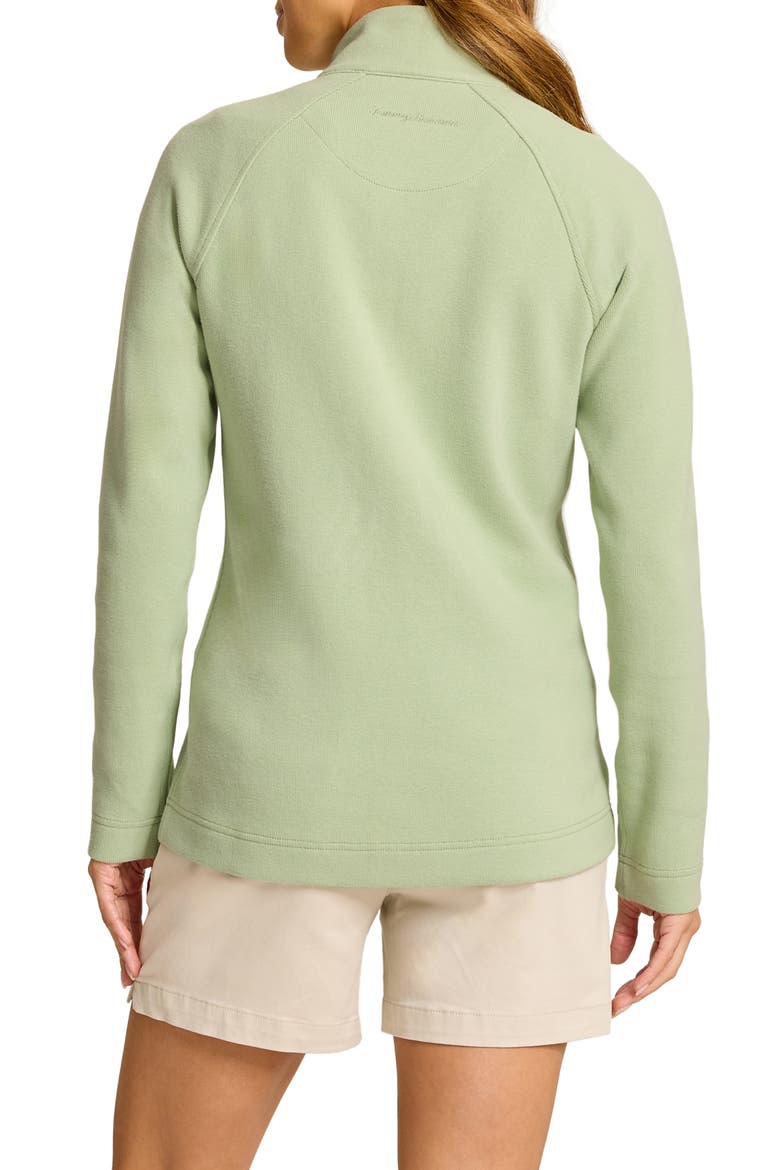 New Aruba Stretch Cotton Half Zip Pullover, Alternate, color, EXTRA LIGHT MARGARITA