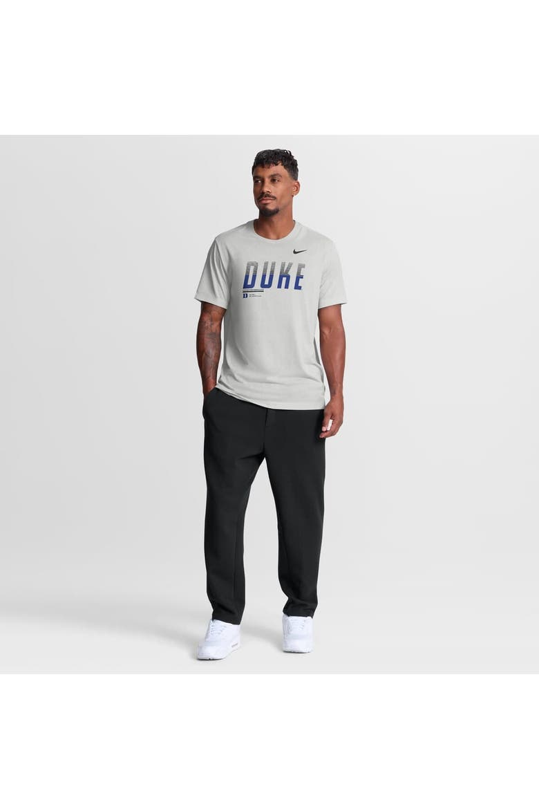 Men's Nike Gray Duke Blue Devils Sideline Legend Dri-FIT T-Shirt, Alternate, color, Gray