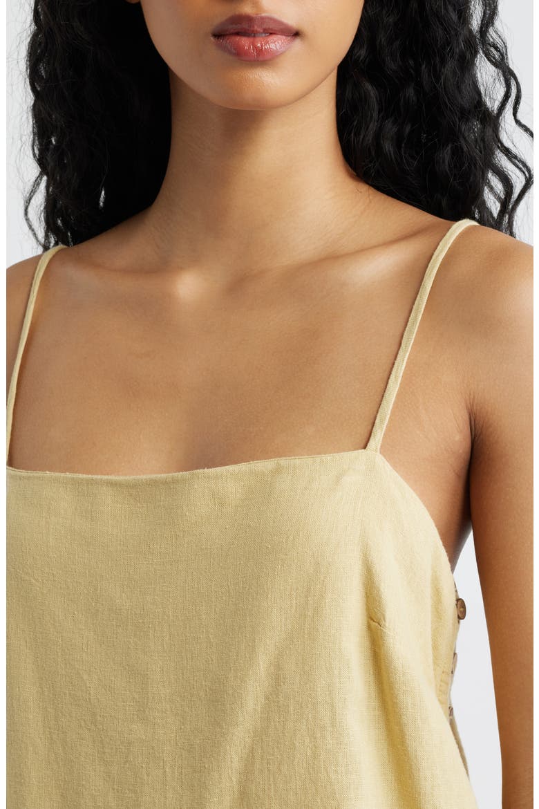Sightseer Longline Square Neck Top & Wide Leg Pants Set, Alternate, color, PAMPAS