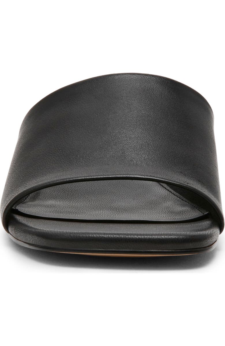 Steve Madden Montgomery Block Heel Sandal, Alternate, color, Black Leather