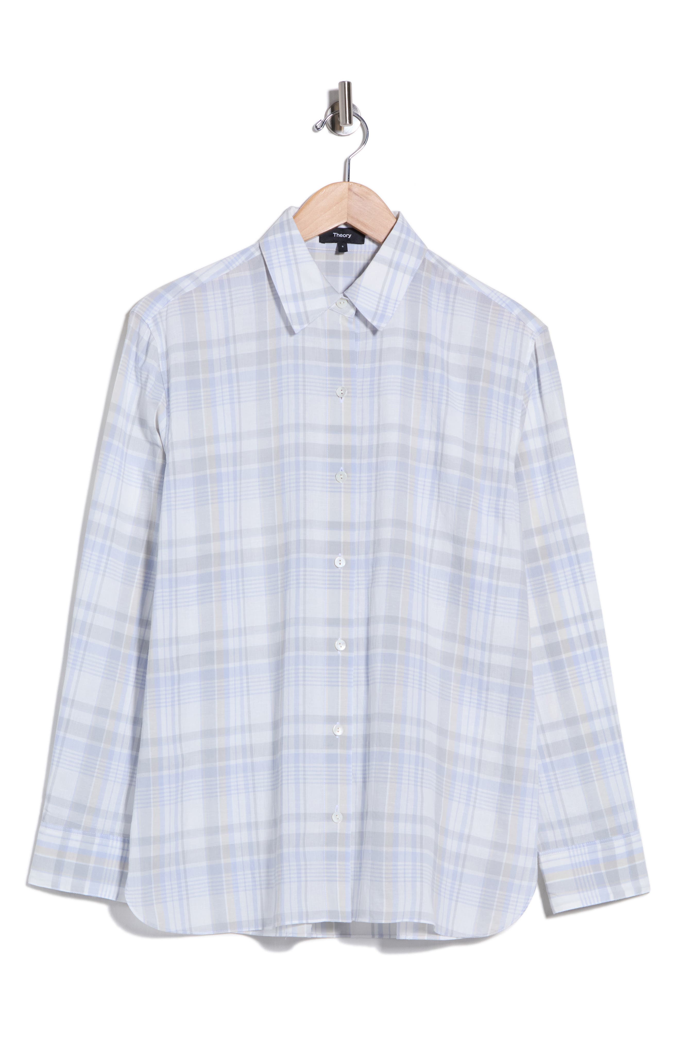 Plaid Menswear Button Shirt