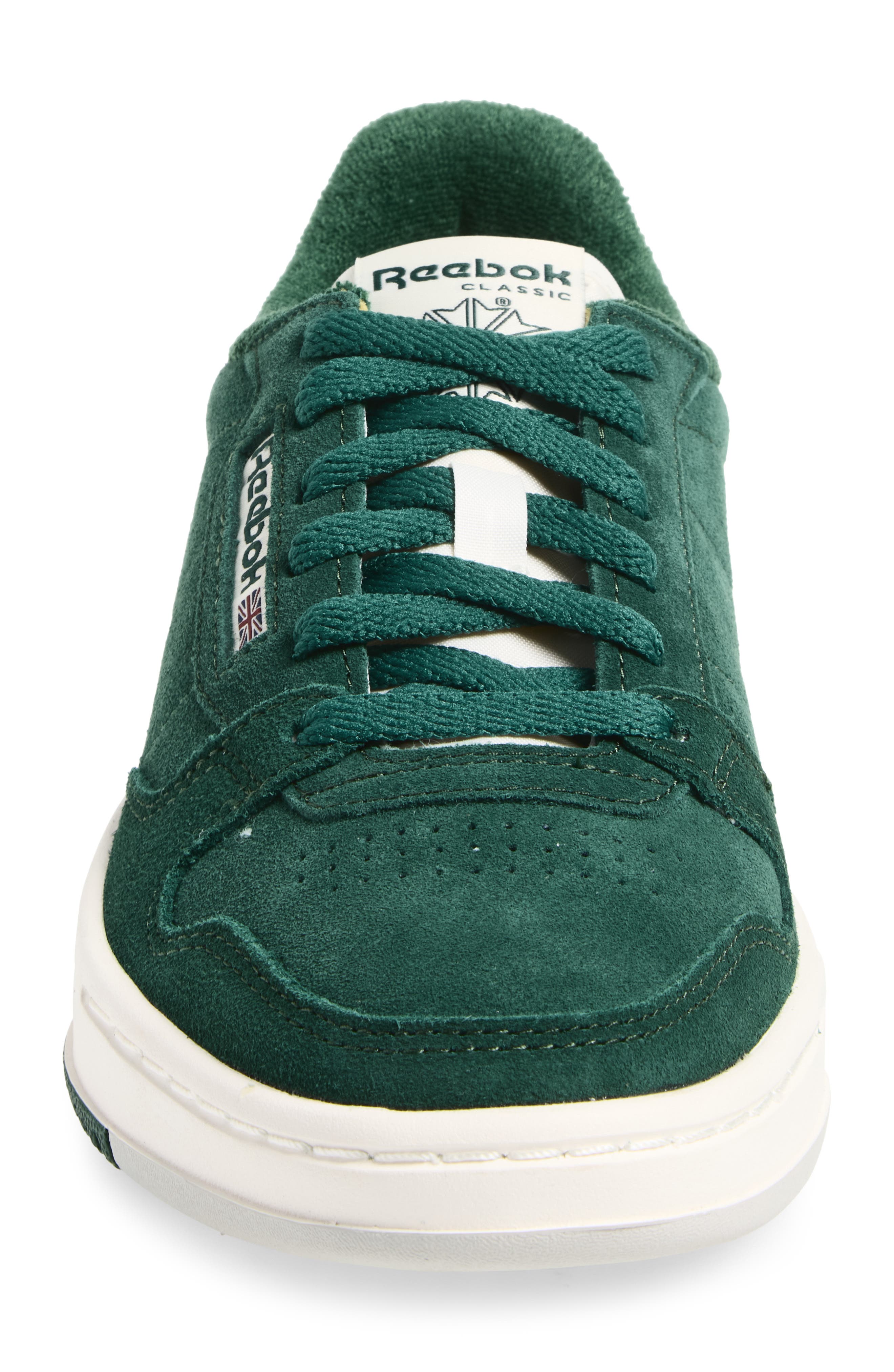 Phase Court Leather Sneaker, Alternate, color, GREEN CHALK