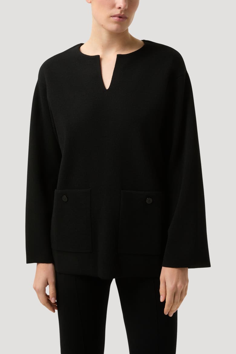 Diana Pullover, Alternate, color, Black