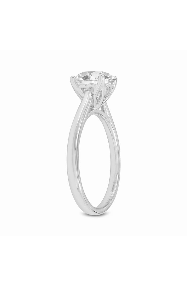 LuvMyJewelry Sophia 14K White Gold Round Lab Grown Diamond Solitaire Engagement Ring - 2 ctw, Alternate, color, 14K White Gold