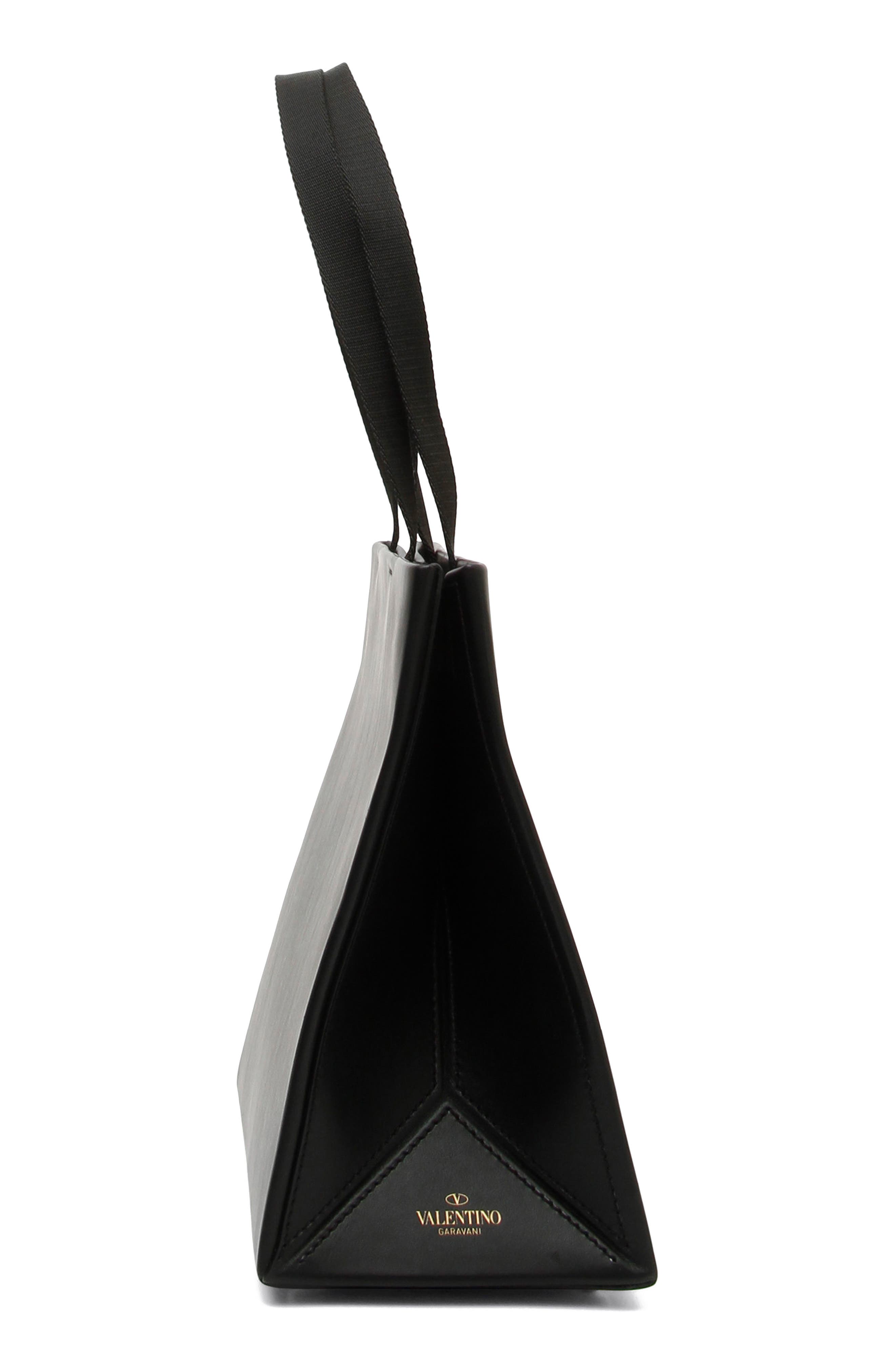 Valentino Garavani VLTN Leather Tote, Alternate, color, 