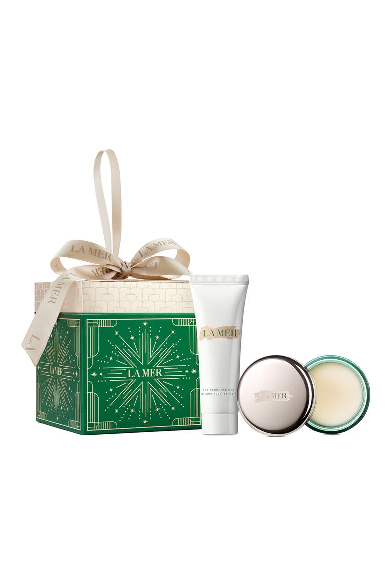 The Minis de la Mer Gift Set with Hand Cream & Lip Balm $116 Value