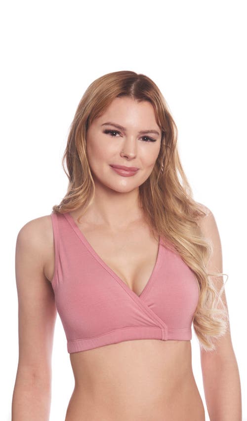 Everly Grey Paisley During & After 3-piece Maternity/nursing Sleep Bras In Multi