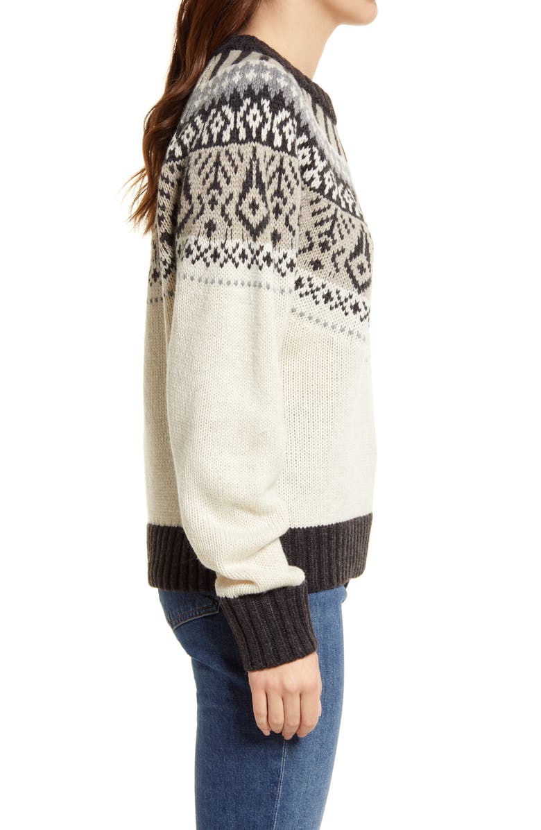 Frank And Oak Women's Fair Isle Sweater, Alternate, color,