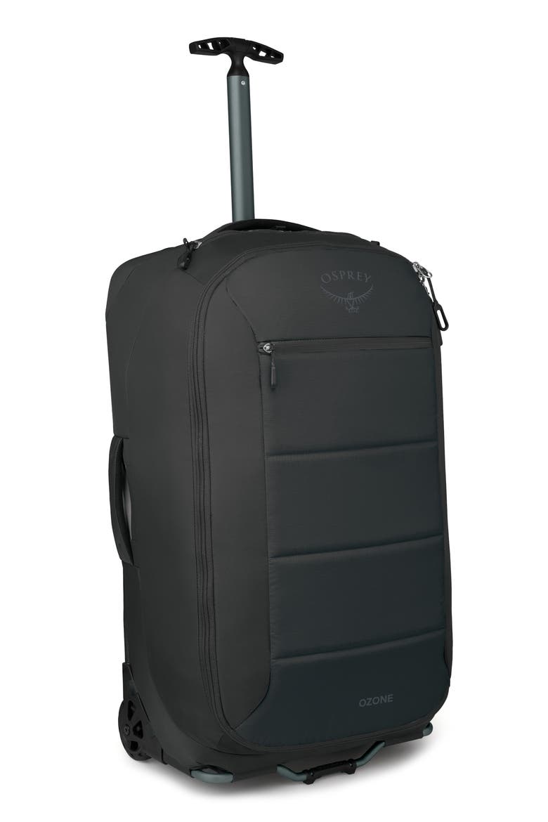 Ozone Four-Wheel 80-Liter Suitcase, Alternate, color, BLACK