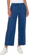 Liverpool Los Angeles Drawstring Wide Leg Pants