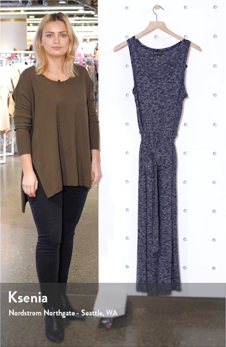 Devin Mélange Rib Jumpsuit, sales video thumbnail