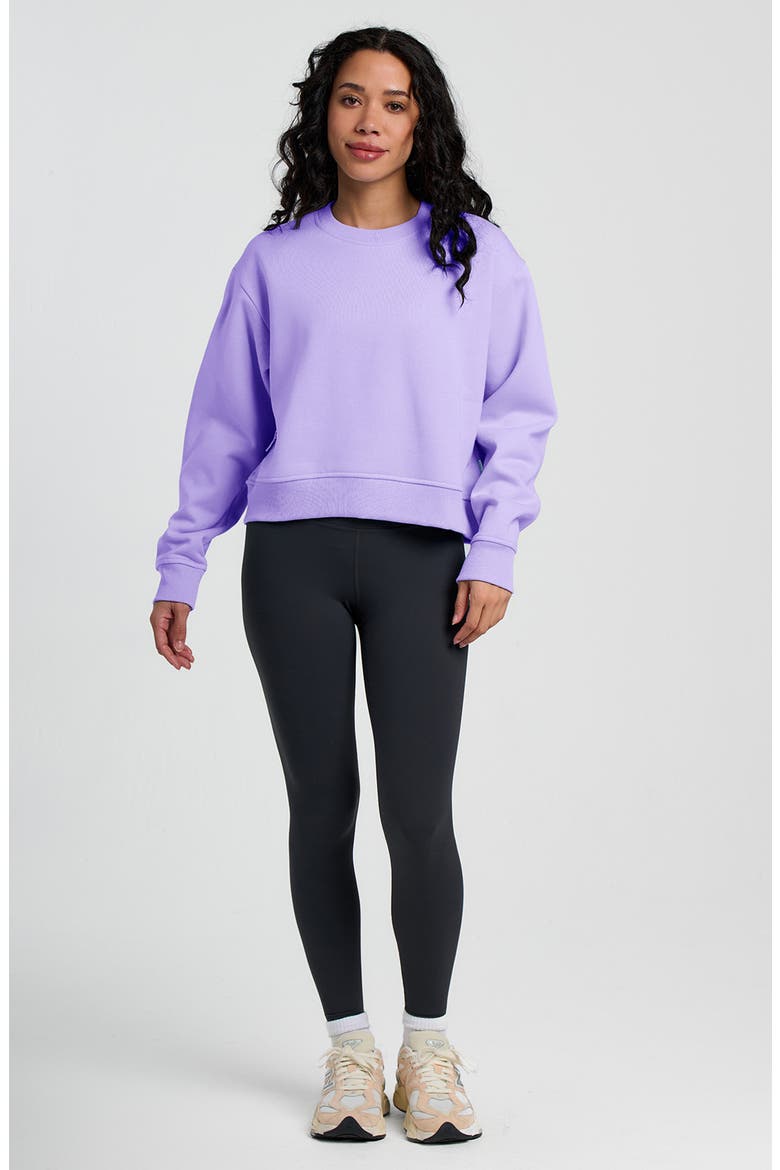 Northcoast Sweatshirt, Alternate, color, BRIGHT LAVENDER