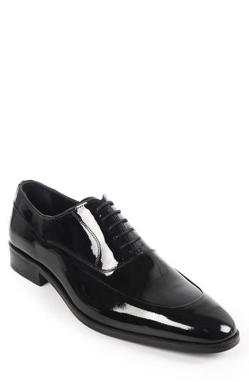 Vellapais Baron Plain Toe Derby In Black