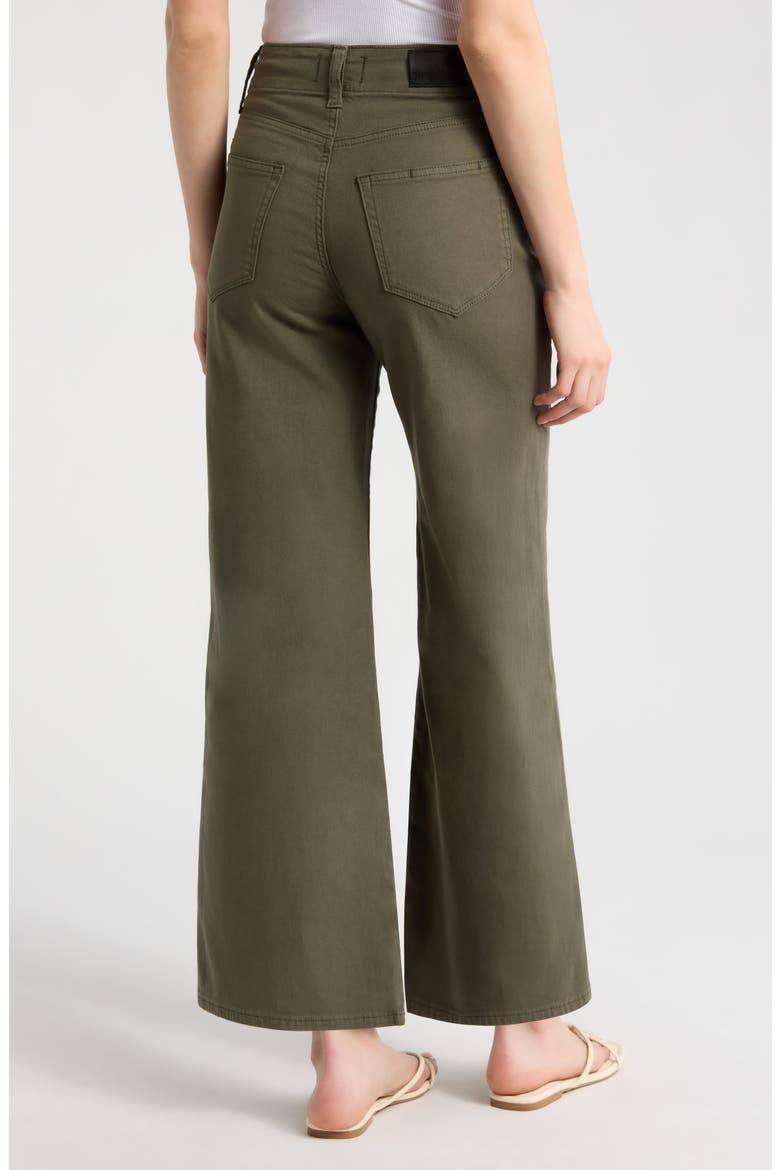 Ari Drawstring Wide Leg Pants, Alternate, color, VINTAGE FORESTER GREEN