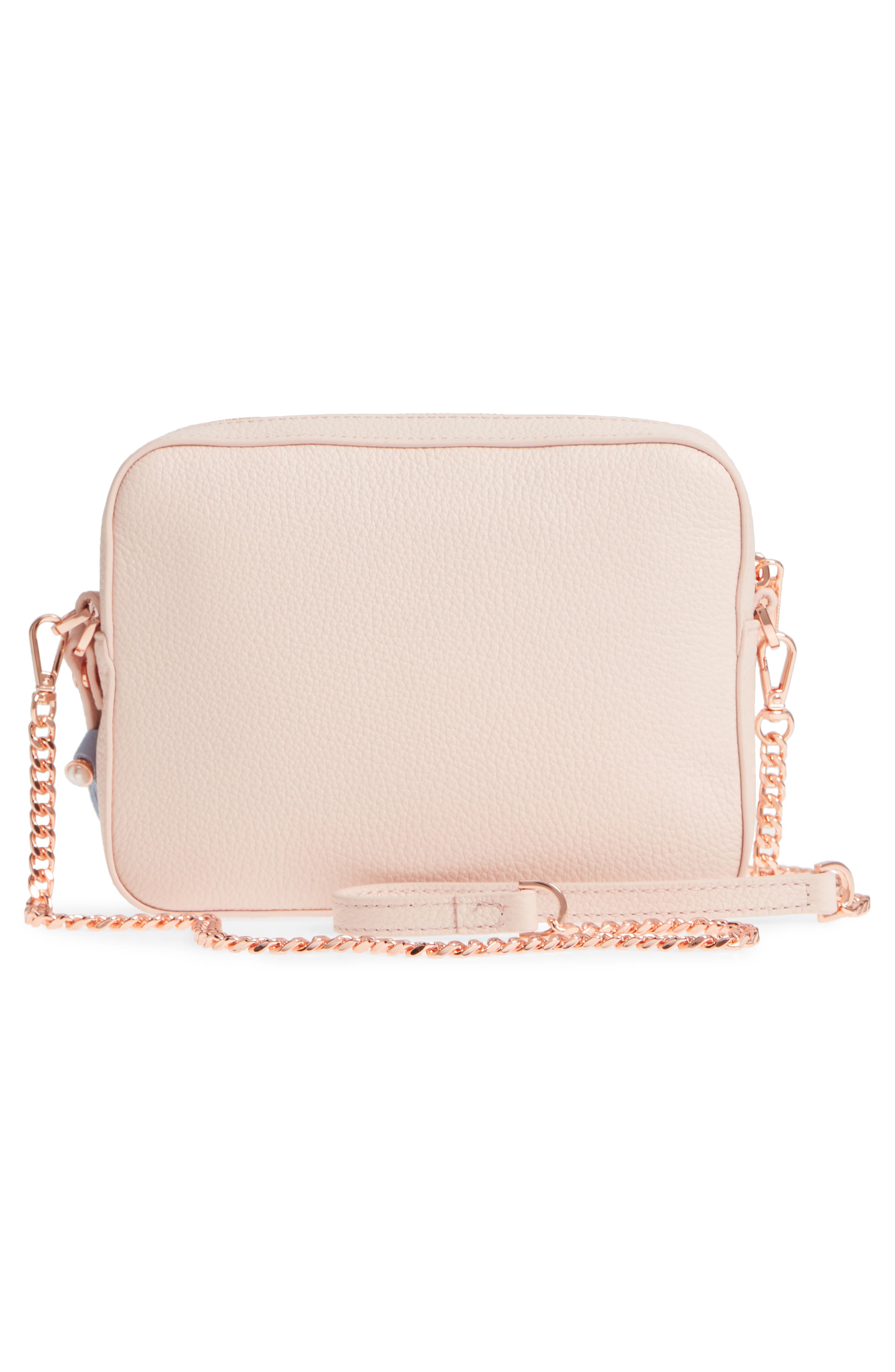 Ted Baker London Salia Leather Camera Bag, Alternate, color, 