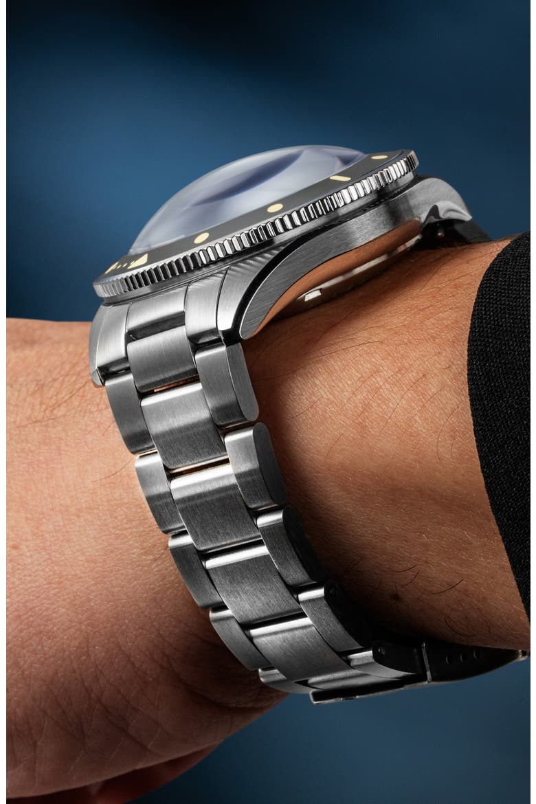 Challenger Automatic Bracelet Watch, 42mm, Alternate, color, GREY