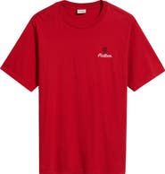 Malbon Golf Bermuda Clot Cotton Graphic T-Shirt