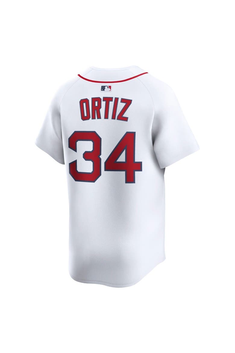 Men's Nike David Ortiz White Boston Red Sox Home Limited Jersey, Alternate, color, White