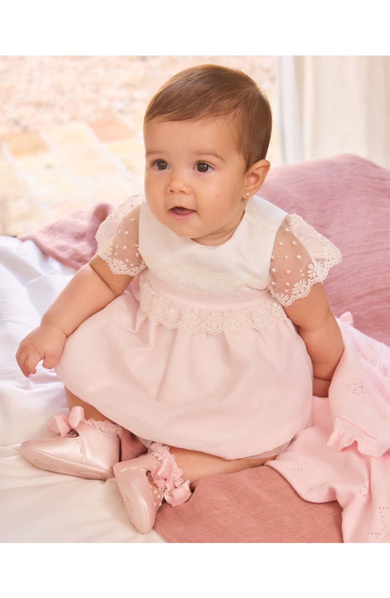 Mayoral Dress With Bloomers, Alternate, color, Pink