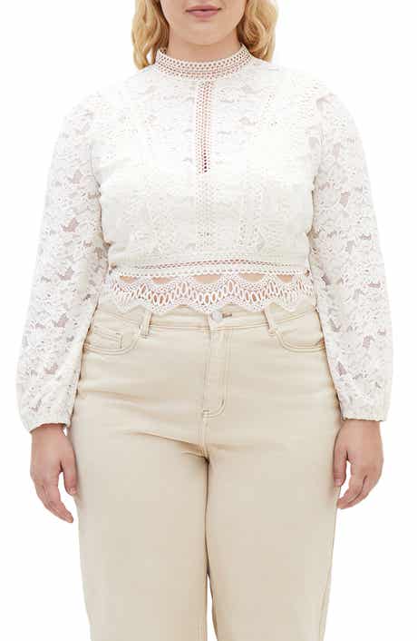 City Chic Lucielle Lace Top