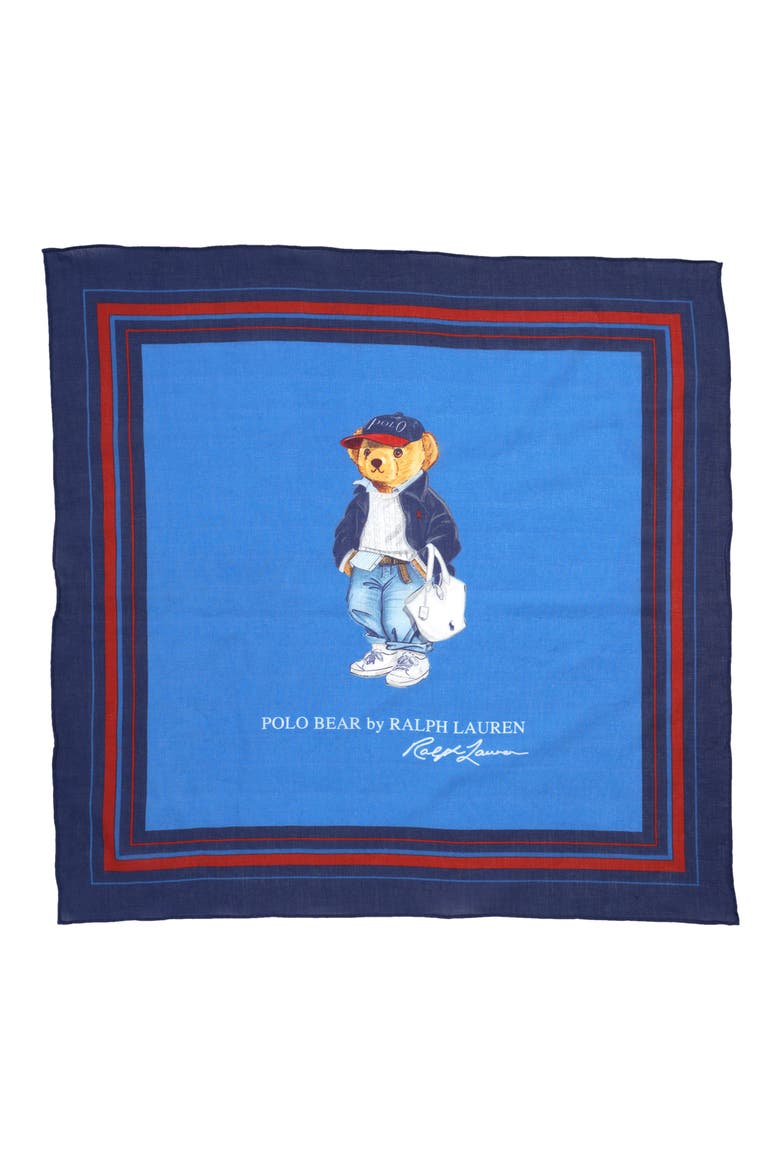 Beardana Cotton Square Scarf, Alternate, color, BRIGHT MULTI