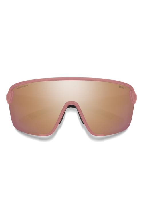 Smith Bobcat 135mm Chromapop™ Shield Sunglasses In Pink