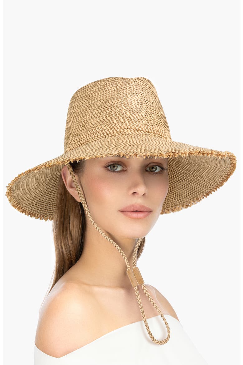 VIP Squishee Sun Hat, Alternate, color, PEANUT